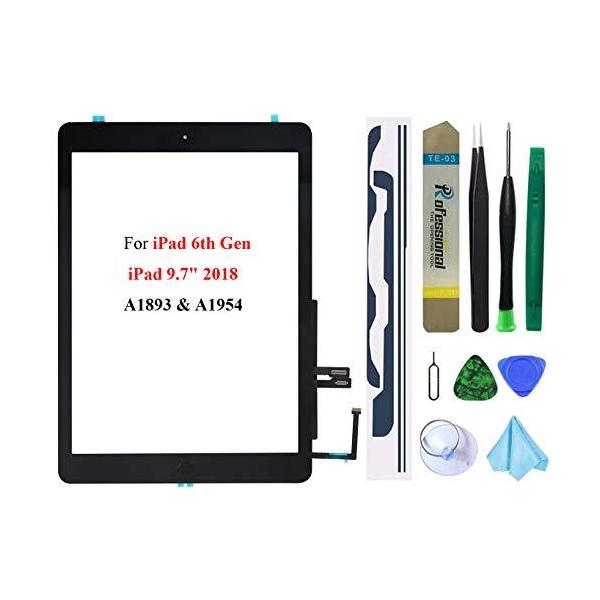 iPad 6 第6世代2018 9.7インチ(A1893 A1954)交換用スクリーン