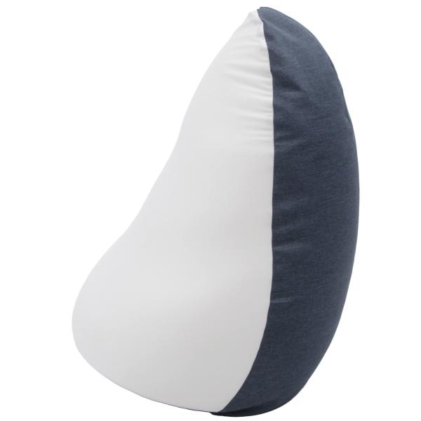 本体重量:3kg生産国:日本構造部材： 【中材】発泡ポリスチレンビーズ　 【側生地】収縮する生地： スパンデックス　ポリウレタン弾性繊維 　ポリエステル　88％　ポリウレタン　12％ 、収縮しない生地　ポリエステル100%伸びる生地と伸びな...