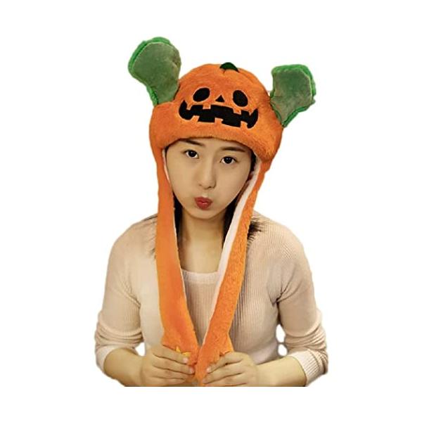 さくっとお手軽なハロウィンの仮想にぴったり！手のひらを押すと耳ではなく葉っぱがぴょこんと動きます。名付けてカボチャの帽子でかぼうし！ふわっふわの肌触りでリモートでもかわいくキュートに！素材：ポリエステル　サイズ：内周約58-60cmハロウィ...