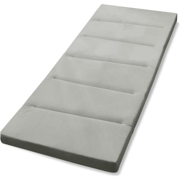 【商品概要】【高密度高反発ウレタン】 フローリングや、すのこに直接敷けるよう、厚み5cm190N高反発ウレタンを贅沢に使用。寝返っても底付き感を感じません。ウレタンマットの寿命は密度で決まりますから、28D高密度ウレタンを採用、へたりにくく...