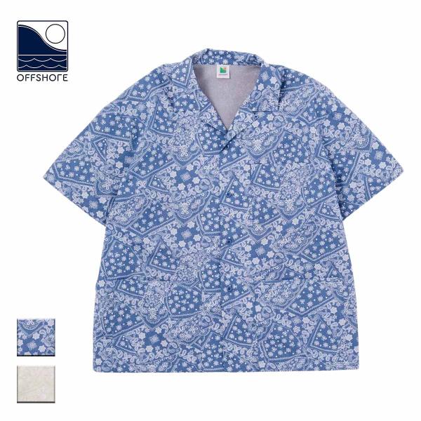 OFFSHORE（オフショア） 半袖シャツ メンズ レディース オープンカラー