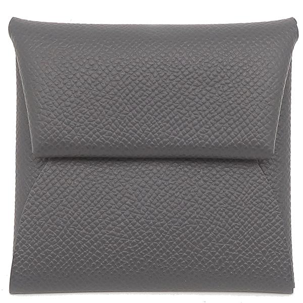 HERMES（エルメス） コインケース バスティア ヴォーエプソン グレー