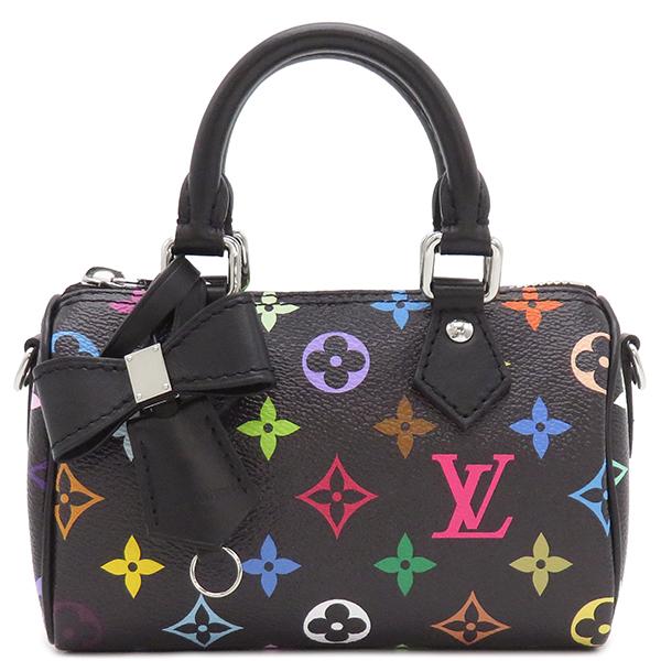 ナノ・スピーディ ルイヴィトン 2WAYバッグ LV × TM モノグラムマルチ