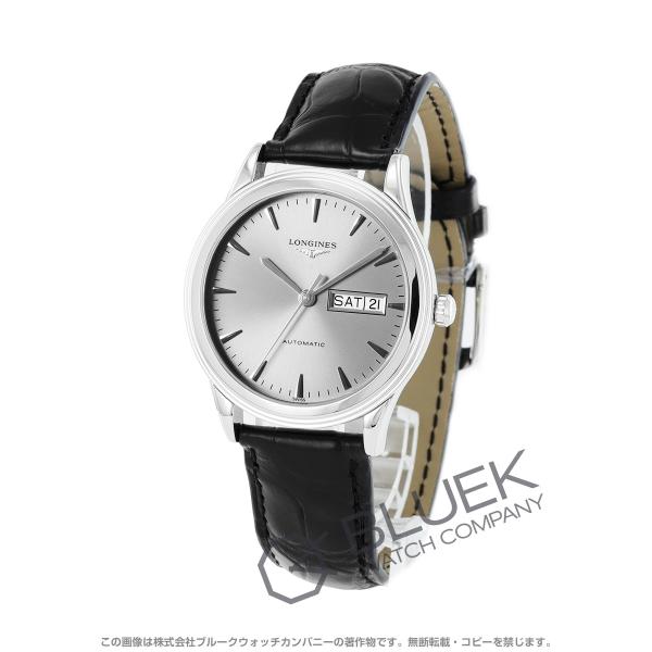 LONGINES 【新品】ロンジン フラッグシップ アリゲーターレザー