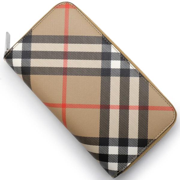 極美品 BURBERRYS × WILLIAM BROWN ダブル ツイード BURBERRY バーバリー 長財布 財布 メンズ レグジグ バーバリー