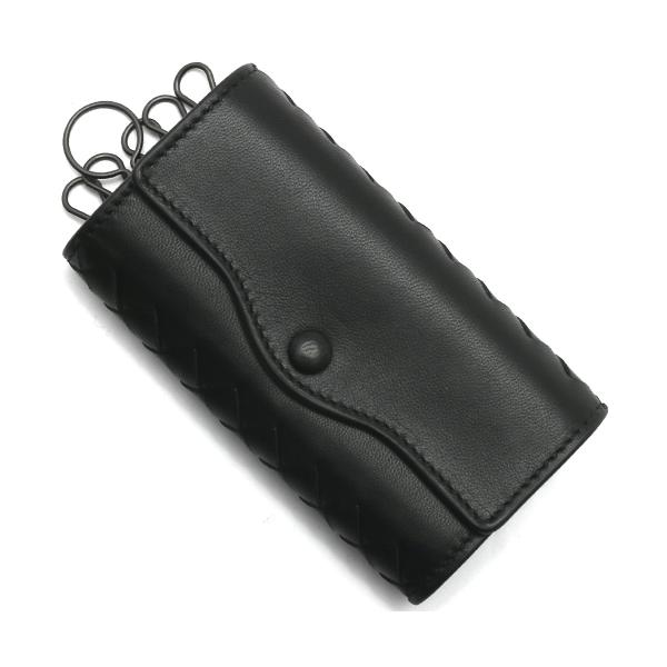 レア⭐︎ボッテガヴェネタ キーケース 正規品 イントレチャート　黒　ブラック BOTTEGA VENETA ボッテガヴェネタ (ボッテガ・ヴェネタ) キー