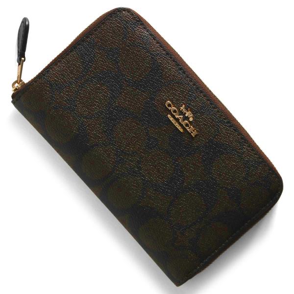 COACH コーチ 二つ折り財布 財布 レディース シグネチャー ミディアム