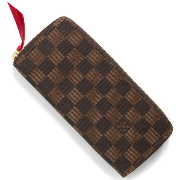 LOUIS VUITTON ダミエ ポルトフォイユ 長財布 エベヌ ブラウン ポルトフォイユ・クレマンス ダミエ・エベヌ｜ルイ・ヴィトン