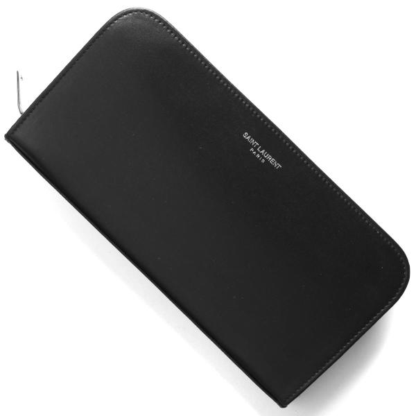 コンビニ受取対応商品 新しく着き サンローランパリ イヴサンローラン メンズ 長財布 財布 ファッション メンズ レディース クラシック ブラック 財布 0u90n 1000 年春夏新作 Saint Laurent Paris
