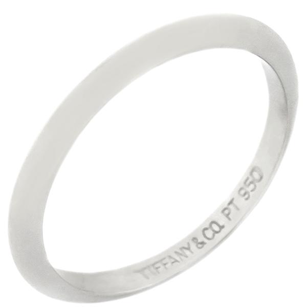 TIFFANY&Co. ティファニー リング 指輪 ナイフエッジ Pt950