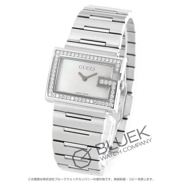 GUCCI 100L 横長 レクタンギュラー ブレスレットタイプ レディース