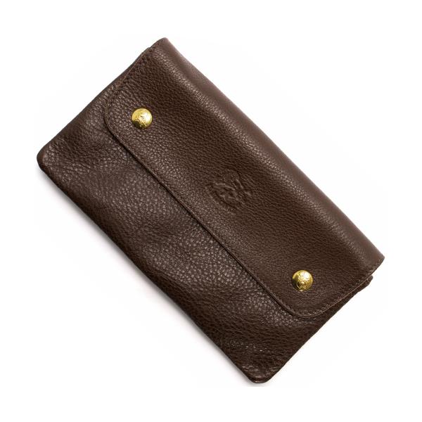 安心発送即出荷 イルビゾンテ 長財布 財布 メンズ レディース モカブラウン C0937 P 455 Il Bisonte 新作モデル