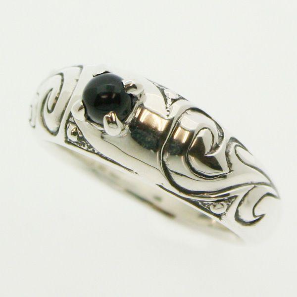 シルバーリング メンズ ベビーリングとお揃いパパ用リング