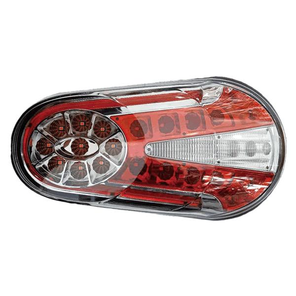 ・　アクリルチューブ内部を　　レイザー光線のように点灯する新設計。・　それぞれのテールランプが最適な　　照射角になるように設計されています・　より安全に夜間走行が可能になりました。・　２４V対応。（2018年モデルから）◇　品番：1216-...