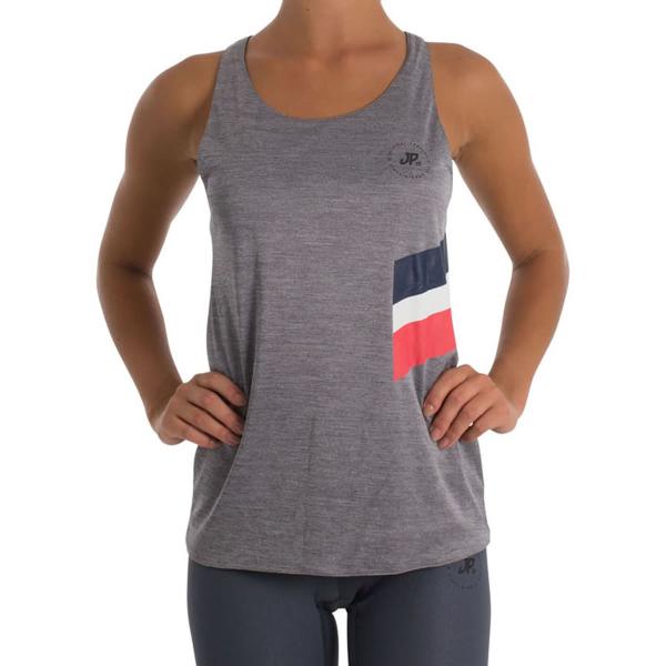 JETPILOT（ジェットパイロット）レディースタンクトップです。・　速乾生地を使用！・　ビーチで水着の上から着用可能・　デイリーシーンでも大活躍ですね♪◇　カラー：チャコール◇　サイズ：サイズ８(Ｓサイズ)★ レターパックライト(税込43...