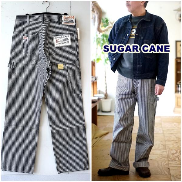 SUGAR CANE SUGARCANE シュガーケーン ヒッコリーストライプ ワーク