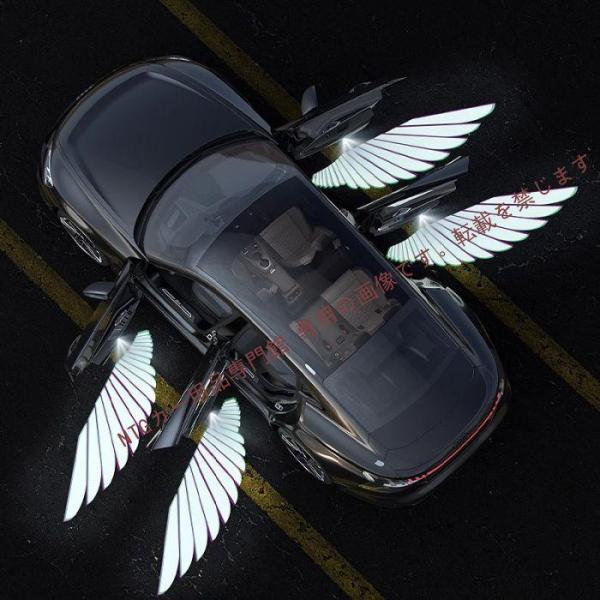 新品メルセデスベンツ　ドアミラー ウェルカムライト LED カーテシランプ Mercedes-Benz ベンツ AMG 4ドアクーペ 53 カーテシランプ ロゴ