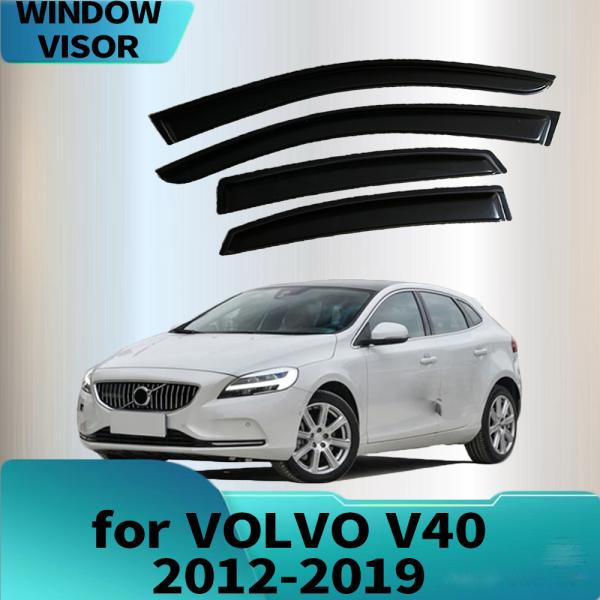 サイドバイザー ボルボ V40 2012-2019 ドアバイザー