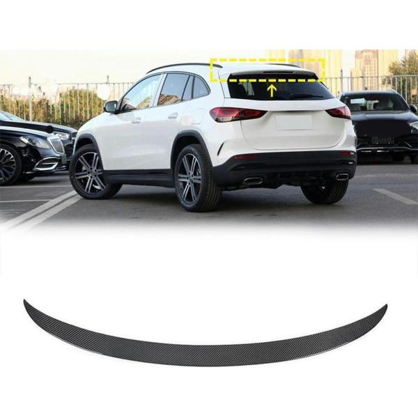 車のリアスポイラー メルセデスベンツ Gla クラス Suv H247 Gla35 Amg 4 ドア 2020 用、トランクリップスポイラーカーボンファイバーリ
