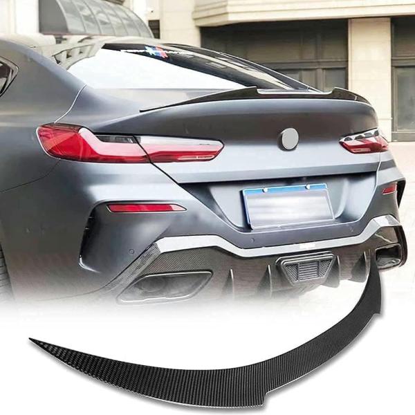 カーボンファイバー車リアスポイラー Bmw 8 シリーズ G15 &amp; F92 (M8) 2019-2021 2 ドアクーペ、車のトランクバンパー