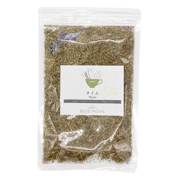 立麝香草、コモンタイムとも呼ばれるハーブ。歴史は古く、古代エジプトやローマでは防腐剤やお香として使用されてきました。ヨーロッパ料理にかかせない食材でもあり、ソーセージなどの保存食にも用いられます。 ほろ苦く、キリッとしたすがすがしい味と香り。