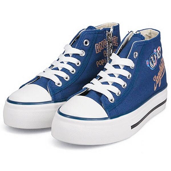 キッズシューズ】ANGELBLUE（エンジェルブルー） ガールズハイカット  