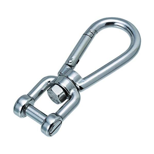 連結金物 水本機械製作所 ステンレス スナップフックシャックル 8 安い 激安 プチプラ 高品質 サイズ8 0mm 122