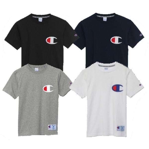 champion big logo t shirt