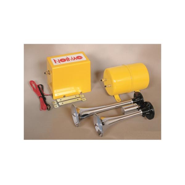 送料込み エアーホーンセット Nikken ニッケン 500 優先配送 Max Ny 24 ノイマックヤンキーマックス 24v用