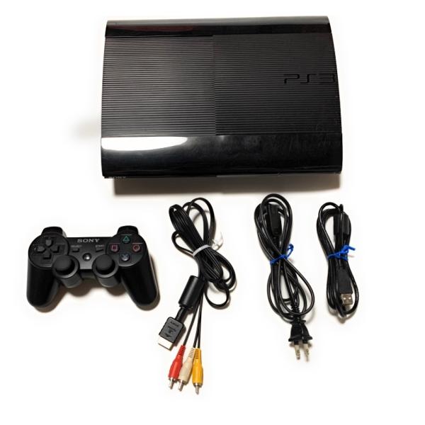 PlayStation 【中古】☆すぐに遊べるセット☆PS3 本体 チャコール