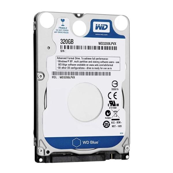 2.5インチ WD3200LPVX 7mm 320GB HDD 内蔵ハードディスク SATA 5400rpm