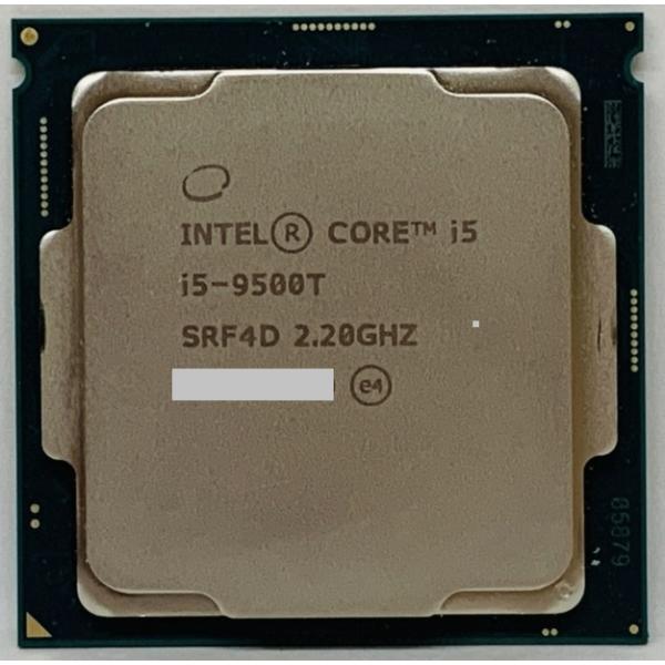 中古完動品】デスクトップPC用CPU Intel 第9世代 Core i5-9500T SRF4D