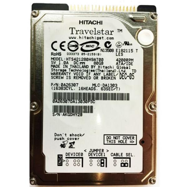 WD Green 日日立 2.5インチ / Ultra ATA100 4200rpm 9.5mm厚 WD Green 日日立 2.5インチ / Ultra ATA100 4200rpm 9.5mm厚