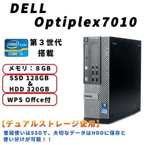 DELL メモリ4GB HDD320GB office2019 Windows10 AMDデュアルコア