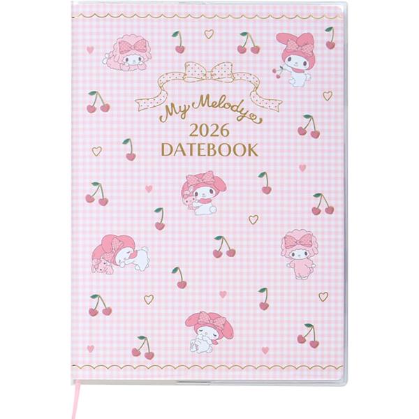マイメロディ サンリオSANRIO A5デイトブック 2026 紙10月はじまり