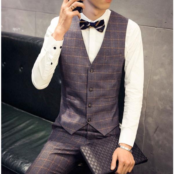 チェック柄ベスト メンズ ジレベスト フォーマルベスト スーツベスト 四つボタンベスト ビジネスベスト 紳士服 ベストだけ売り 19秋新作 Buyee Buyee Jasa Perwakilan Pembelian Barang Online Di Jepang