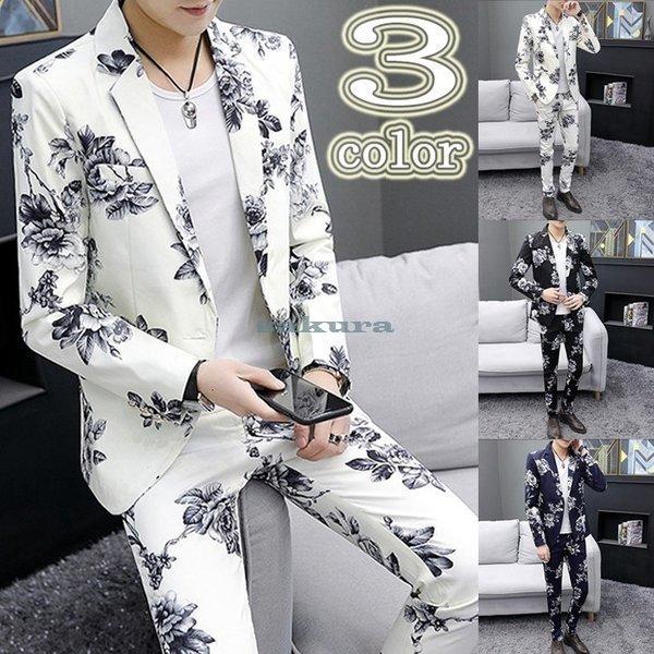 カジュアルスーツ メンズ セットアップ サマースーツ おしゃれ サマー