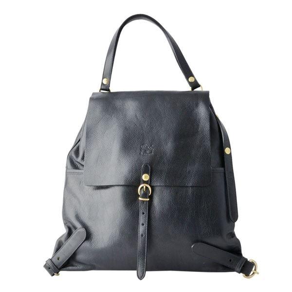 Il Bisonte イルビゾンテ 153 499 153 バックパック Black リュックサック メンズバッグ バックパック ショルダーバッグ 代引不可 Ds ブルースタイル 店