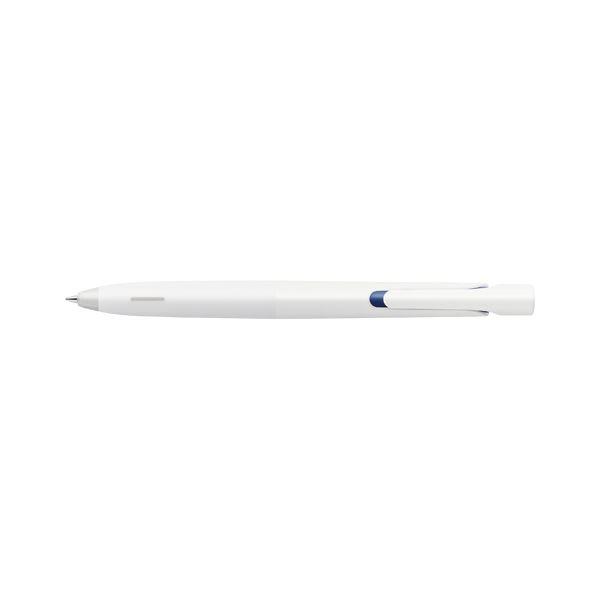 （まとめ） ゼブラ エマルジョンボールペン bLen 0.7mm 白軸 青インク 〔×30セット〕