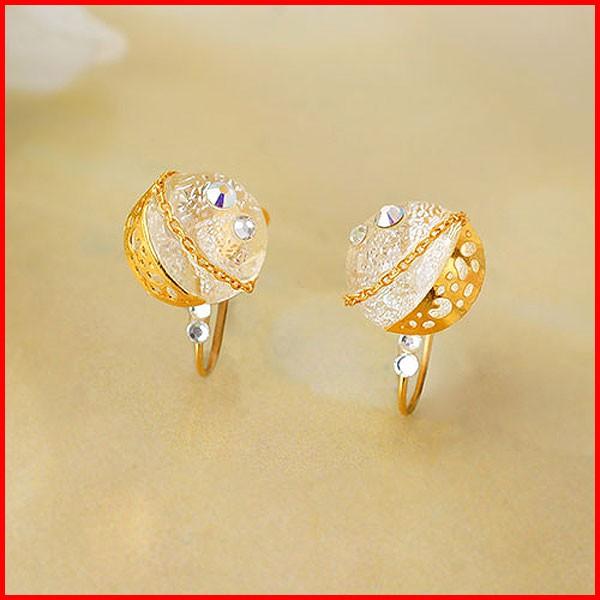 イヤリング ノンホール ピアス風イヤリング ぴあり 痛くない レディース アクセサリー ピアス風 女 人気 国産 ピアリ シンプル ギフト かわいい ゴールド 金 Zk Kj Sleu2 ブルースタイル Yahoo 店 通販 Yahoo ショッピング