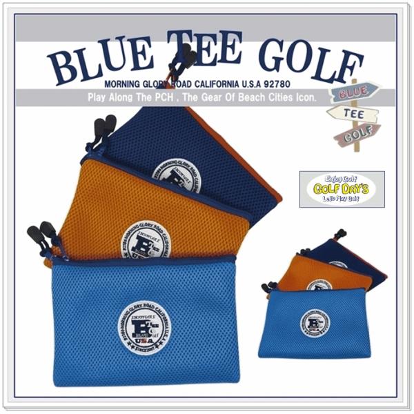 【ネコポス便対応】☆BLUE TEE GOLF California 【ミニポーチ・小物入れ 】ティーポーチ ♪【Tokyo 新橋店】