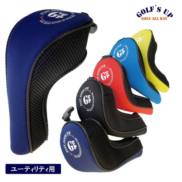 ☆SURF & GOLF`S UP 【メッシュタイプ　ヘッドカバー♪】 ユーティリティ用ヘッドカバー サーフ＆ゴルフズアップ