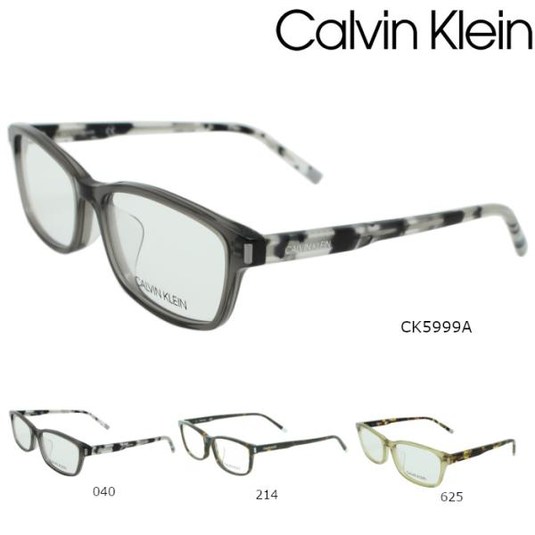 【新品】 カルバンクライン メガネ ck5999a-214 54mm   眼鏡 メンズ   カルバン・クライン ウェリントン Calvin Klein（カルバン・クライン） メガネフレーム CK5999A 52サイズ