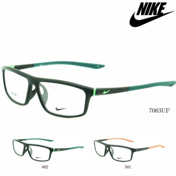 NIKE 【選べるレンズ】ナイキ メガネ 7083UF : ブルータイタン - 通販 