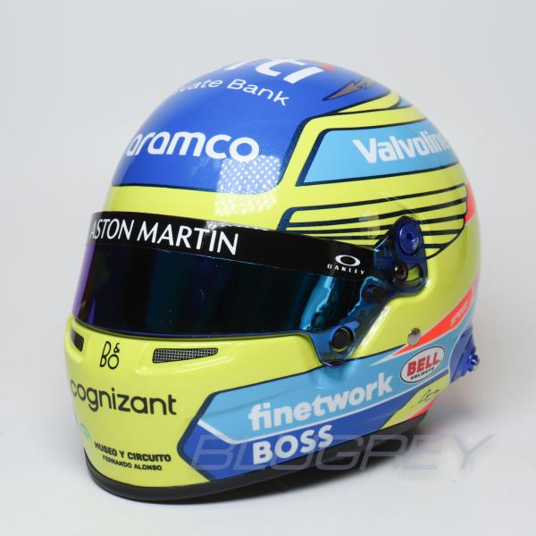 ベル ミニヘルメット 1/2 F1 フェルナンド・アロンソ アストンマーチン