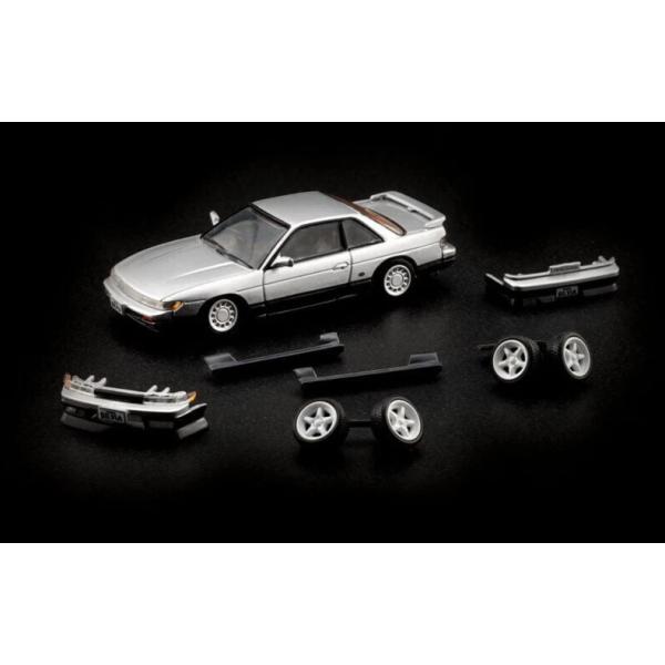 BM CREATIONS 1/64 日産 シルビア S13 シルバー LHD Nissan Silvia