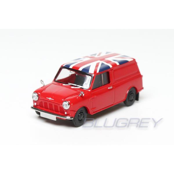 ブレキナ 1/87 オースチンミニ カントリーマン 1960 レッド ユニオン