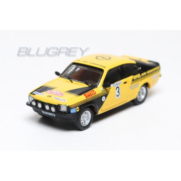 1/87 ミニカーセット ポルシェ・オペル ブレキナ 1/87 オペル カデット C GT/E 1976 モンテカルロラリー #3