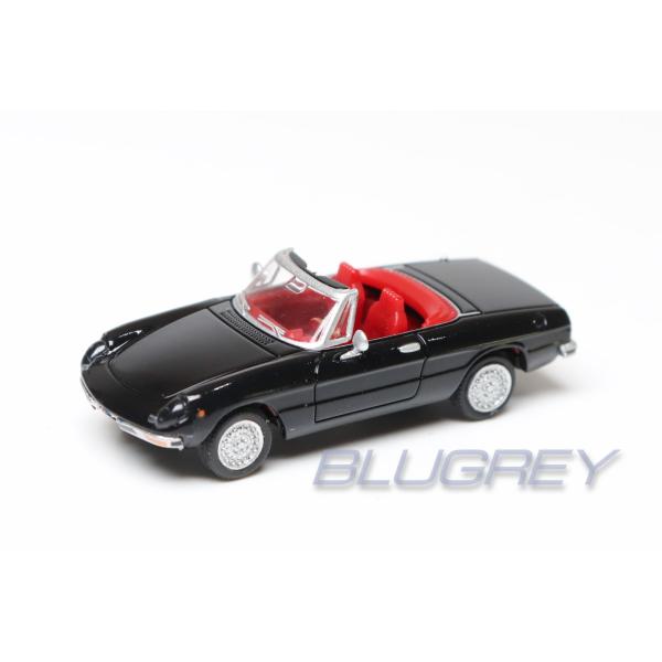 ブレキナ 1/87 アルファロメオ スパイダー TD 1969 ブラック BREKINA