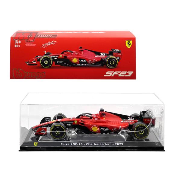 Ferrari F1ミニカーセット Bburago ＜予約品＞ Burago 1/43 Ferrari F1 SF 24 #16 CHARLES